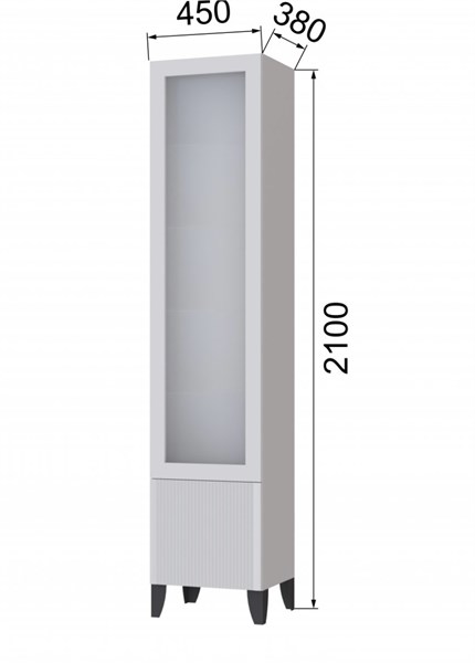 РГПС Пенал со стеклом 2484