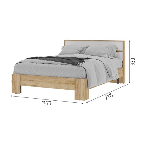 Кровать 1,4 м Хелен 2624