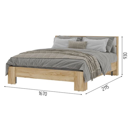 Кровать 1,6 м Хелен 2625